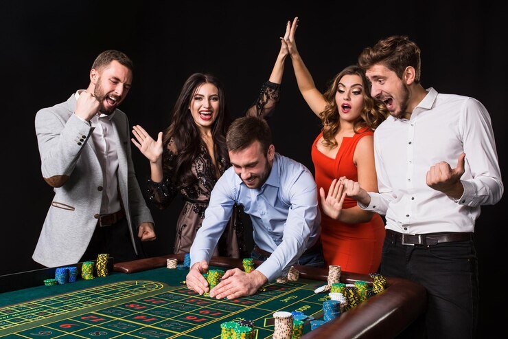 Antarmuka pengaturan dan statistik permainan Lightning Baccarat